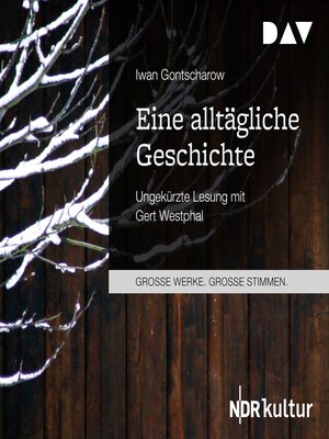 cover image of Eine alltägliche Geschichte